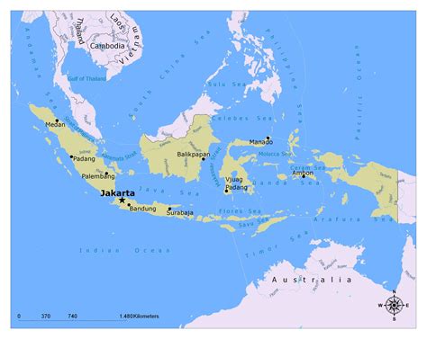 Sumatra World Map