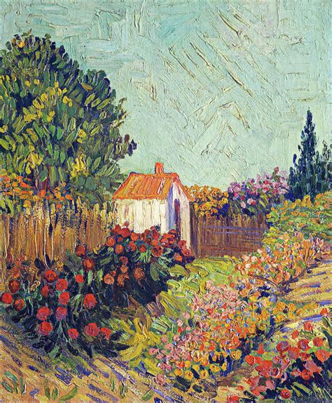 Landscape By Van Gogh Painting By Vincent Van Gogh Pixels