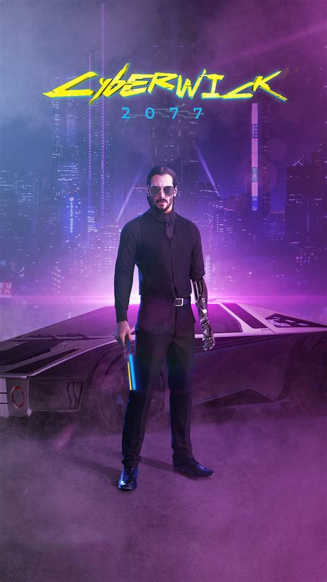 Cyberpunk 2077 Video Game Keanu Reeves Johnny Silverhand 4k HD