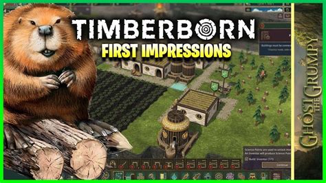 Let S Play Timberborn Early Access First Impressions Youtube