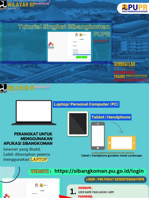 Tutorial Sibangkoman Pupr | PDF