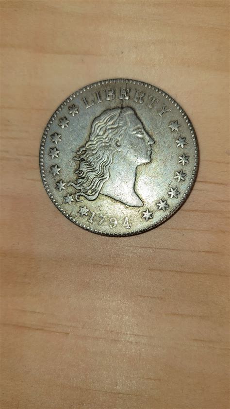 1794 Flowing Hair Silver Dollar Coin Replica High Quality - Etsy