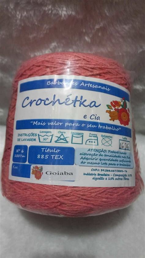 Barbante Crochétka Fio 6 1 kg