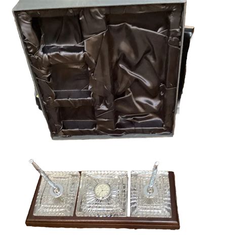 Waterford Crystal Desk Set For Sale Virtual Vermont