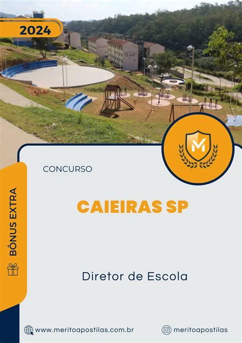 Apostila Diretor De Escola Concurso Caieiras Sp M Rito Apostilas