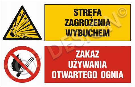 Znak Strefa zagrożenia wybuchem OI036FNON porównaj ceny Allegro pl