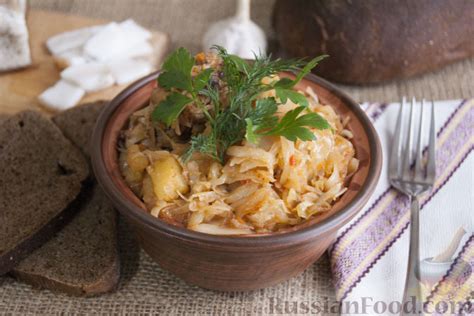 Рецепт: Солянка из свежей капусты на RussianFood.com