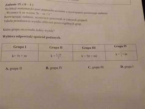 Siema pomoże ktoś mi z tym zadaniem Bardzo proszę bo mam to na jutro