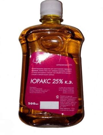 юракс 25% к. э. инструкция по применению - От клопов от тараканов