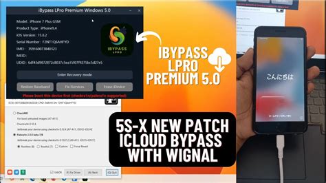 IPhone 5S To X New Patch ICloud Bypass With Signal IOS 17 IBypass