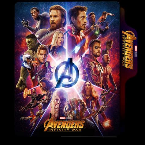 Avengers Infinity War Long Folder Icon Vishwas04 By Vishwas04 On