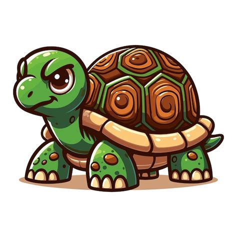 Premium Vector Cartoon Tortoise Turtle Vector Illustration