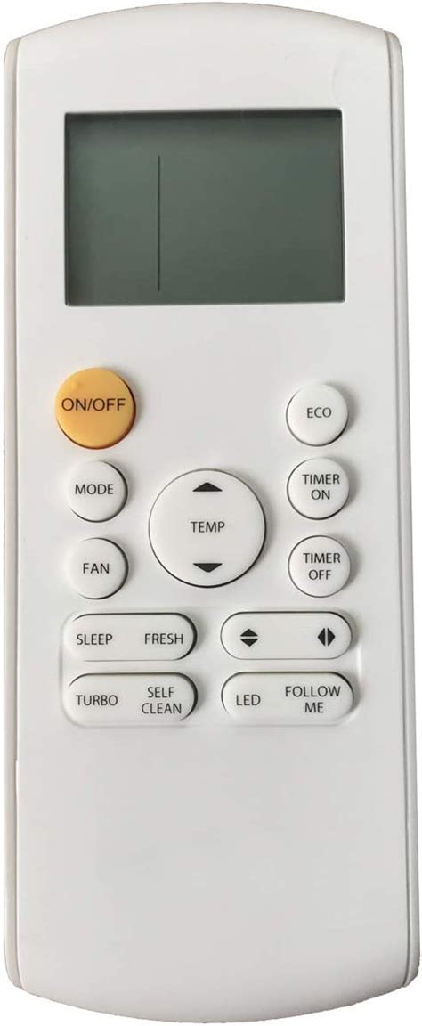 Amazon YING RAY Replacement For CIAC Air Conditioner Remote