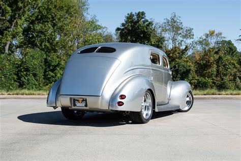 Chopped 1940 Ford Sedan Features Aston Martin Paint Italian Leather