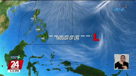 Magpapaulan Ang Trough Ng Lpa Na Namataan Km Silangan Ng Mindanao