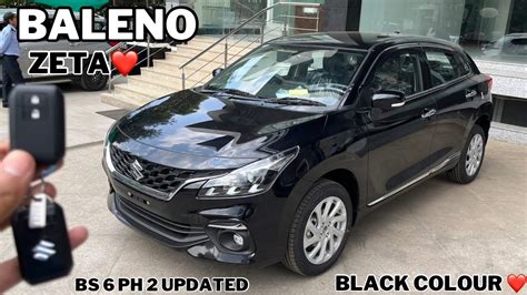 Maruti Suzuki Baleno Zeta Black Colour Bs 6 Ph 2 Baleno Zeta