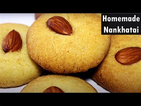 Nankhatai Recipe Eggless Easy Cookies Recipe Indian Bakery Biscuits