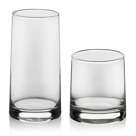 Libbey Cabos Piece Tumbler And Rocks Glass Set Reviews Allmodern