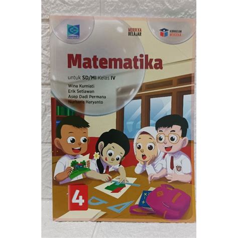 Jual Grafindo Matematika Sd Mi Kelas Iv Kurikulum Merdeka Shopee