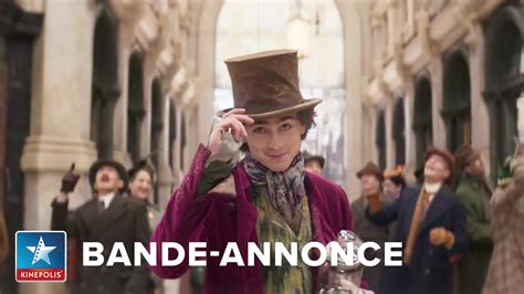 Wonka Première Bande Annonce YouTube