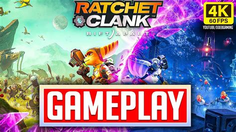 RATCHET AND CLANK RIFT APPART Gameplay No Commentary 4K 60FPS PC UHD