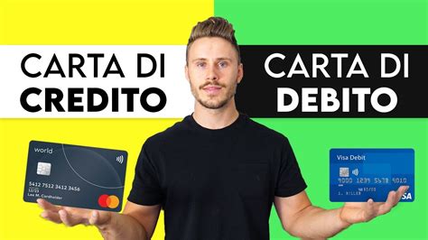 Carta Di Debito Vs Carta Di Credito Quale Conviene Di Pi Youtube