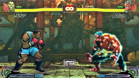 Balrog Vs Hakan Cpu Vs Cpu Ultra Street Fighter Iv Hardest Ai Youtube