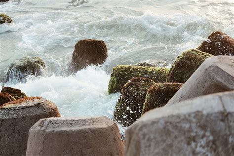 Ocean With Rock Formation · Free Stock Photo