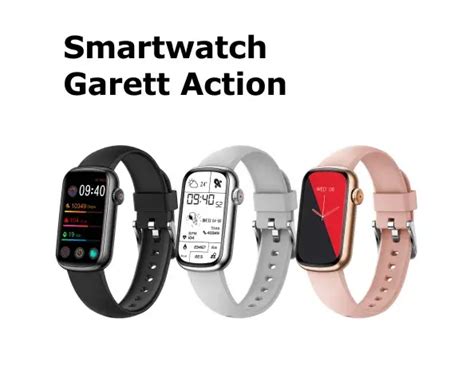 Smartwatch Garett Action Czarny