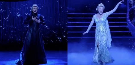 WATCH: This costume change of this 'Let It Go" Frozen Broadway ...