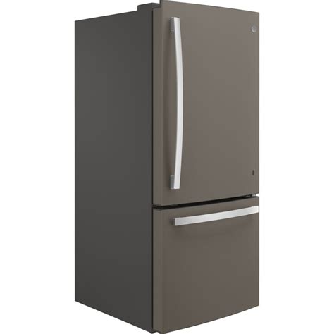 Ge 30 In 21 0 Cu Ft Bottom Freezer Refrigerator Slate P C Richard And Son