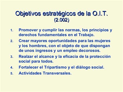 Organización Internacional Del Trabajo Oit