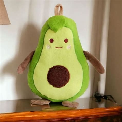 Avocado Plüschtier 35cm Avokado Dekokissen Kauflandde