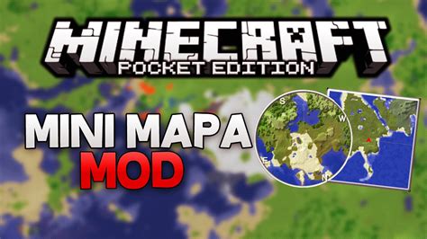 Descargar Mini Mapa Mod Para Minecraft Pe Pocket Edition Bedrock Hot