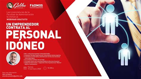 Un emprendedor contrata al personal idóneo YouTube