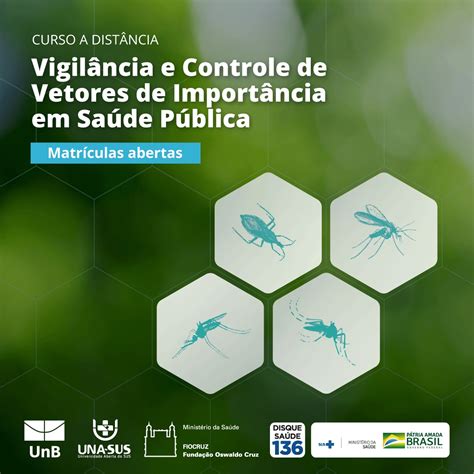 Una Sus Unb Lança Curso Online Sobre Controle De Vetores Nescon