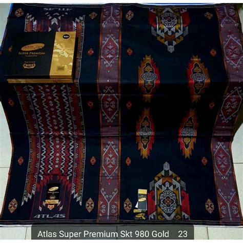 Jual Sarung Atlas Super Premium S Gold By Bhs Shopee