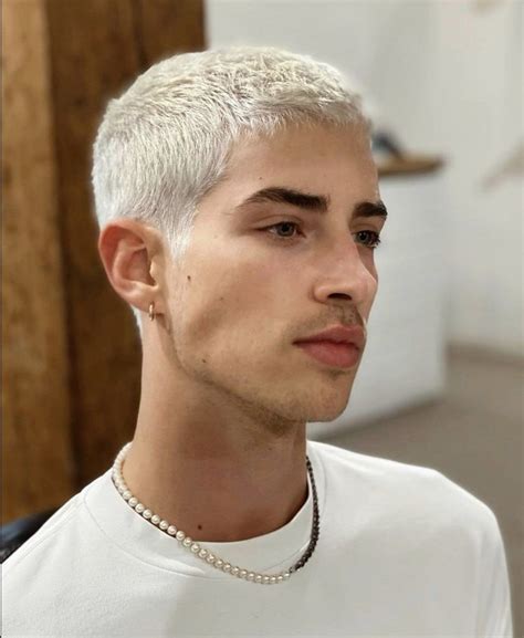 Pin By Arthana On Beauté Men Blonde Hair Bleached Hair Men Dyed Hair Men