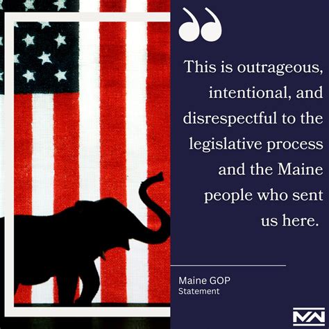 The Maine Wire On Twitter Republicans Are Outraged After A Chaotic