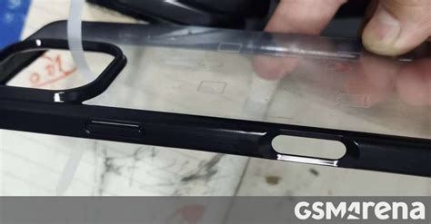 Leaked Iphone Pro Case Shows Rumored Capture Button Gsmarena News