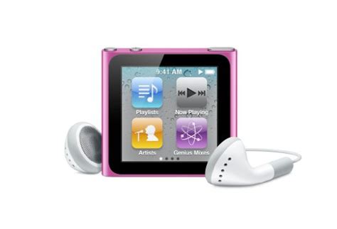 Apple Ipod Nano Mp3 Player Multi Touch Display Pink 8 Gb Neu