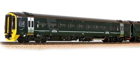 Bachmann Oo Great Western 158766 Class 158 2 Car Dmu Gwr Green Livery