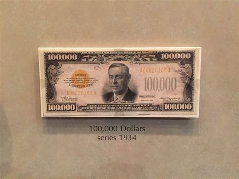 The 100,000 dollar bill : interestingasfuck