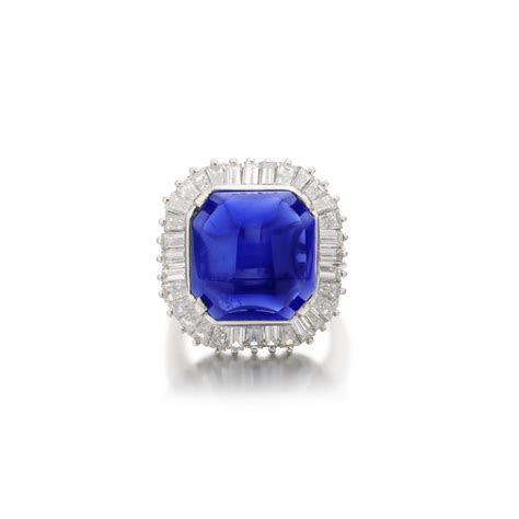 Sapphire And Diamond Ring Important Jewels Sotheby S