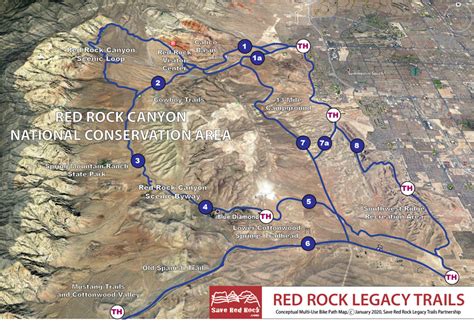 Maps Red Rock Legacy Trails