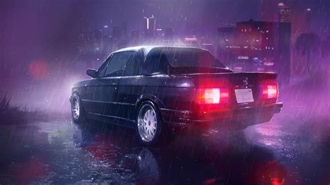 3840x2160 Car Raining Night 4k HD 4k Wallpapers, Images, Backgrounds, Photos and Pictures