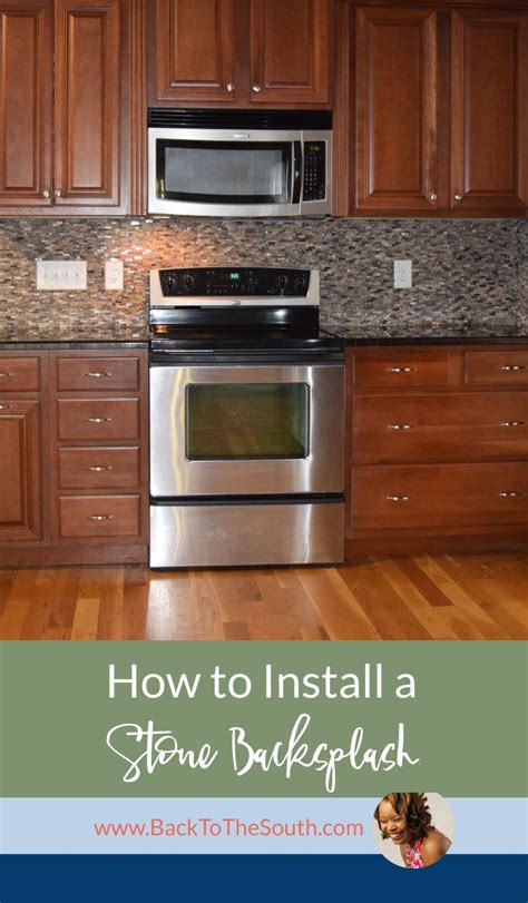 How to Install a Natural Stone Tile Backsplash in Your Kitchen