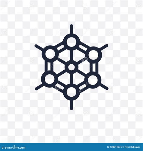 Graphene Symbol Schematic Molecular Structure Of Graphene Vector