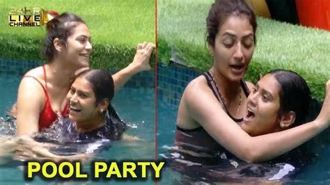 Shivani Kumari Ke Sath Ghar Ki Girls Ne Ki Masti Ghar Me Hui Pool