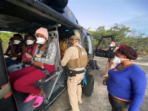 US Border Patrol Rescue 10 Haitian Migrants Stranded in Desolate Island ...